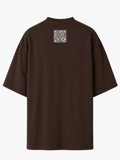 Футболка з вишивкою qr-code